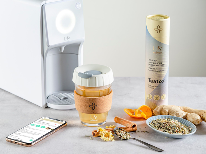 Lify Wellness中環期間限定店｜養生健康氣泡功能茶