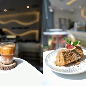 屯門隱世咖啡店｜純白風First Stage Cafe主打虹吸咖啡、戚風蛋糕