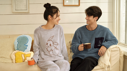 GU寵物小精靈冬季系列｜Pokémon男女衛衣、睡衣、保暖襪子