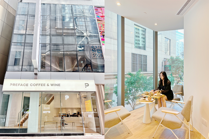 4層高Preface Coffee & Wine旗艦店進駐銅鑼灣｜自家製Espresso咖啡果凍