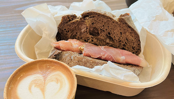 Parma Ham Taleggio Cheese Sandwich($45)