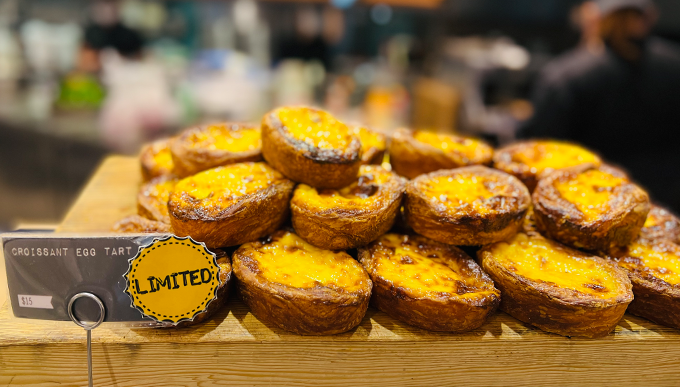 Croissant Egg Tart($15)