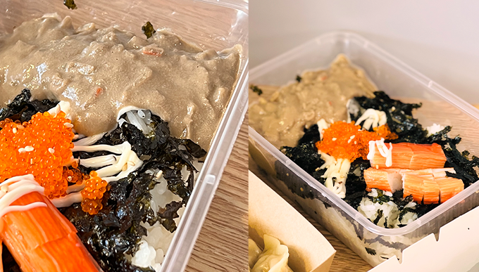 蟹膏醬拌飯($62)
