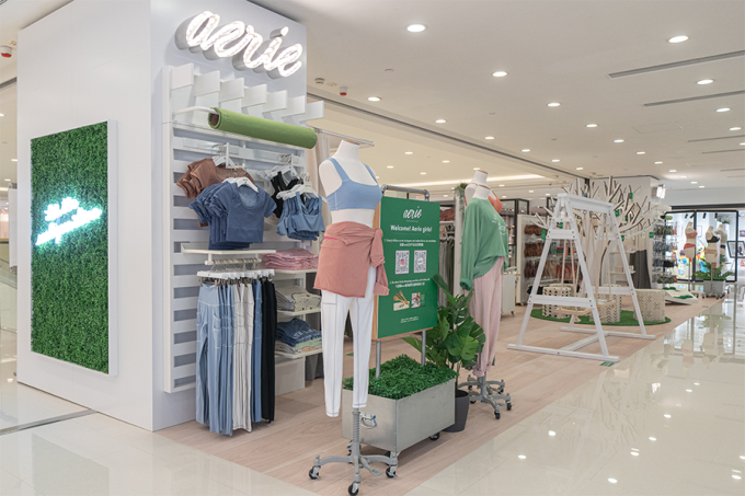 Aerie by American Eagle尖沙咀LCX期間限定店｜內衣、休閒服、運動服推薦