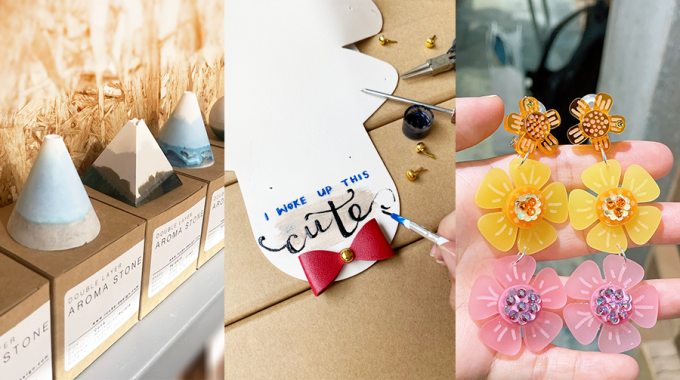 放假好去處 Pmq Diy工作坊放題 12個創意workshop 押花飾物盒 香薰石 Cosmart Hk
