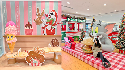 2021聖誕節好去處｜尖沙咀海港城LCX Tom & Jerry翠兒佈置｜期間限定店