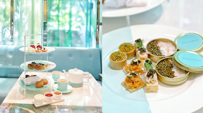 聖誕節好去處｜The Tiffany Blue Box Cafe魚子醬下午茶及套餐｜尖沙咀餐廳推薦