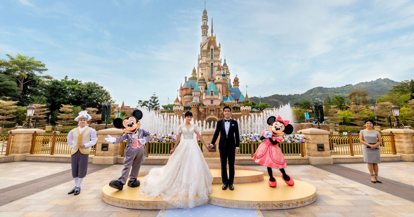奇妙夢想城堡證婚典禮價錢一覽！於浪漫迪士尼城堡前行禮Say I Do 
