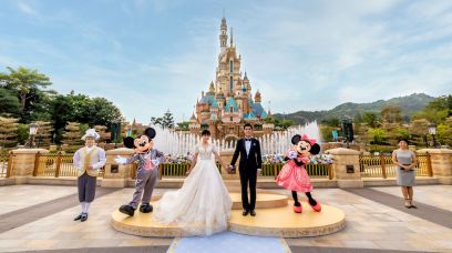 奇妙夢想城堡證婚典禮價錢一覽！於浪漫迪士尼城堡前行禮Say I Do 