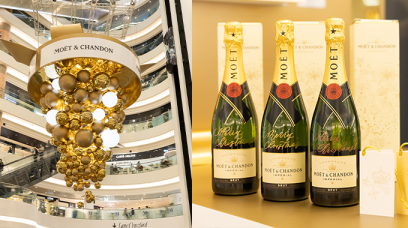 不敗聖誕禮物推薦2021！MOËT & CHANDON限定禮盒、免費送香檳及銅鑼灣聖誕打卡位！