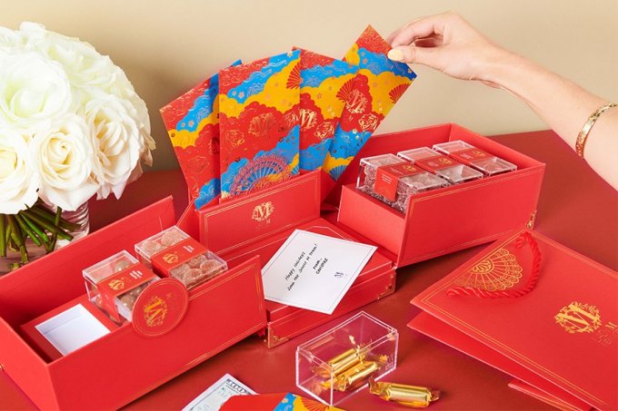 農曆新年賀禮2022｜Lady M金虎新春糖果禮禮盒！附6款糖果及利是封！
