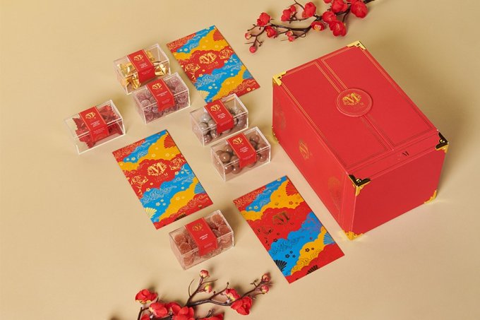 農曆新年賀禮2022｜Lady M金虎新春糖果禮禮盒！附6款糖果及利是封！