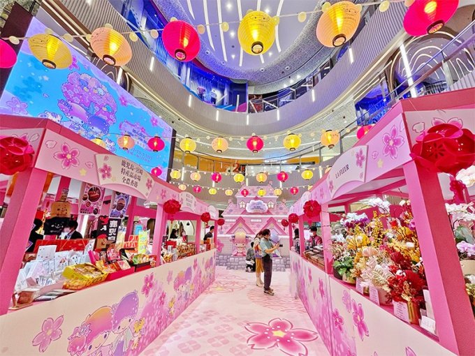 農曆新年、2022情人節好去處｜荃灣如心廣場Little Twin Stars春日祭年宵市集