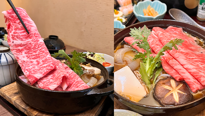 堂食午餐推介：A3佐賀和牛壽喜燒($238)