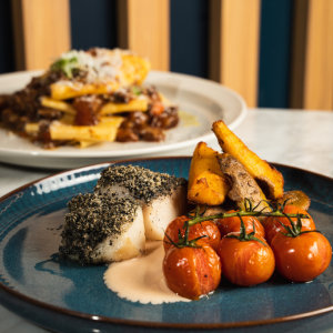 suit coffee sake cod fish
