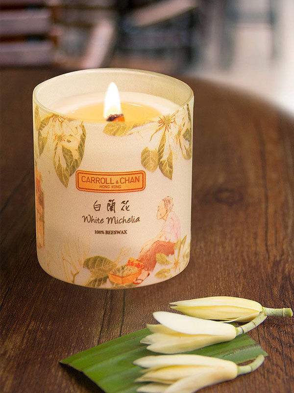 天然香氛蠟燭推薦｜Carroll & Chan香港回憶白蘭花、清新薑百合、日藉設計師櫻花香氣！