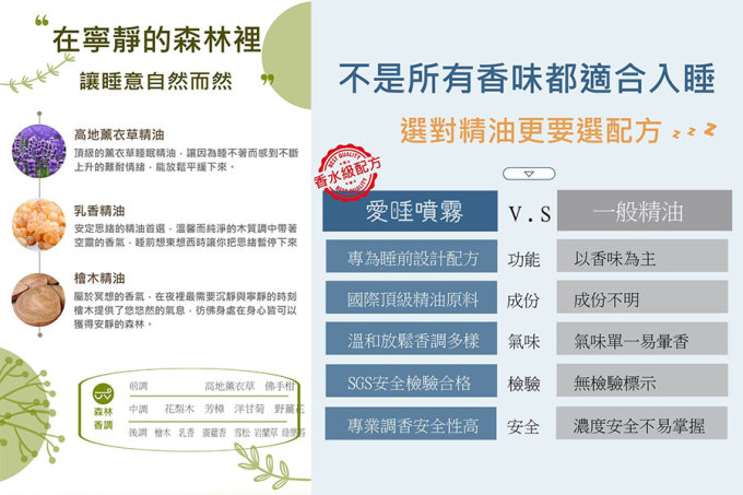 失眠的原因？不是所有精油都能安眠！助眠推薦﹕Luvsleep睡眠噴霧