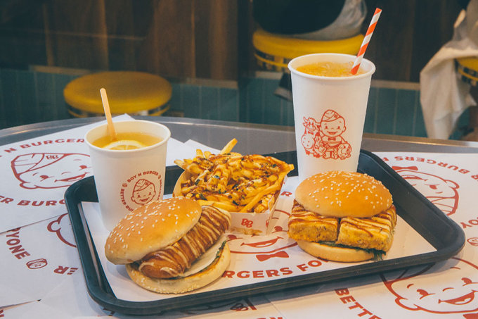 漢堡包推薦2022｜灣仔Boy n Burger期間限定堂食及外賣小食！日本人口味豆腐、黃金炸魚漢堡