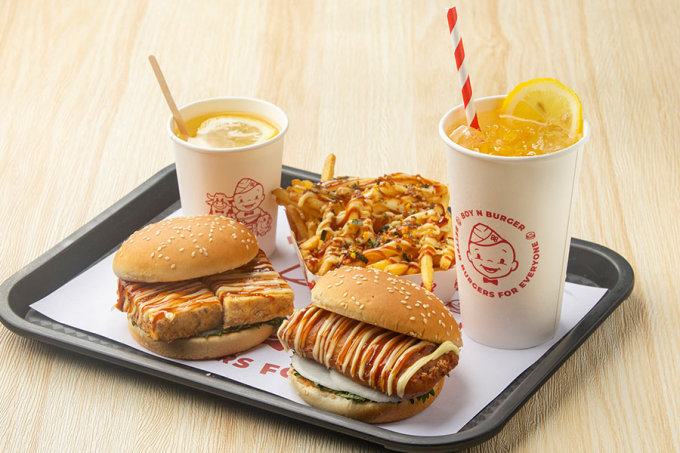 漢堡包推薦2022｜灣仔Boy n Burger期間限定堂食及外賣小食！日本人口味豆腐、黃金炸魚漢堡