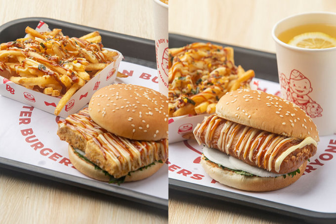 漢堡包推薦2022｜灣仔Boy n Burger期間限定堂食及外賣小食！日本人口味豆腐、黃金炸魚漢堡