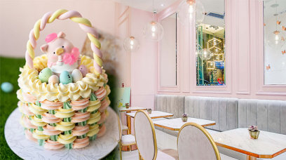 復活節甜品推薦｜Vive Cake Boutique聯乘LuLu豬復活蛋籃子蛋糕