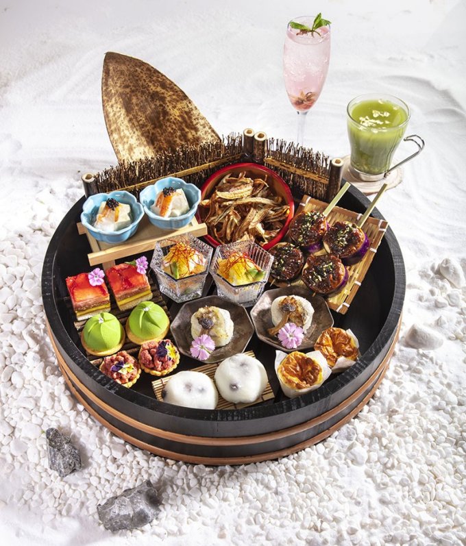 酒店下午茶推薦2022｜精緻外賣4層架！旺角帝京酒店早苗初夏日式tea set！