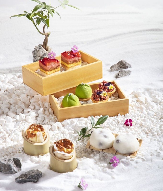 酒店下午茶推薦2022｜精緻外賣4層架！旺角帝京酒店早苗初夏日式tea set！