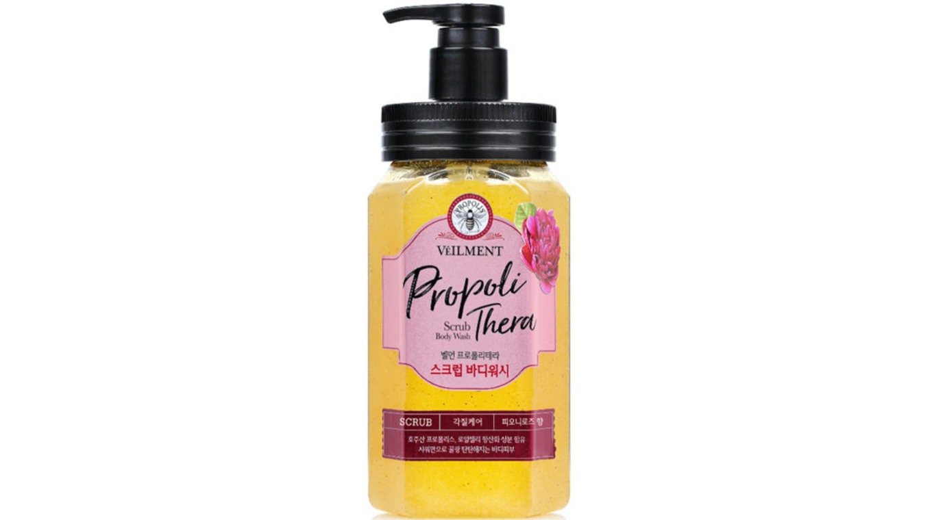 On The Body 蜂膠蜂皇漿抗氧化系列磨砂玫瑰味沐浴露500ml (價值 $139)