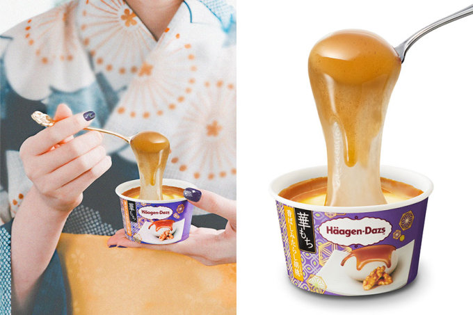 日式雪糕到港｜Häagen-Dazs日本直送新口味！黑蜜黃豆粉麻糬、核桃糰子醬、日式芝士撻