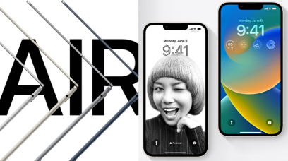 Apple發佈會懶人包2022｜全新午夜暗M2 MacBook Air、iOS16升級個人化鎖屏等