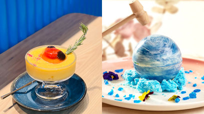 沙田輕食餐廳推介｜超美藍色星球蛋糕、足料日式蛋包飯、小山園抹茶提拉米蘇等打卡美食