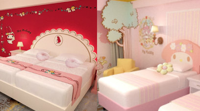 台灣高雄推出期間限定Hello Kitty、My Melody等8位Sanrio人氣角色主題酒店房