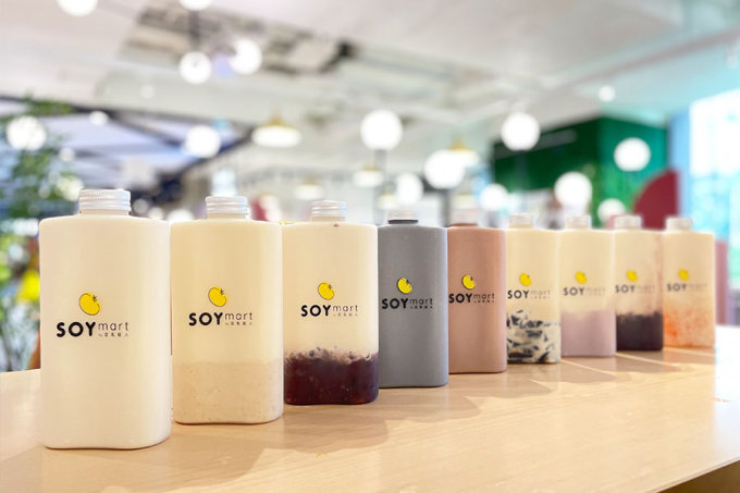 香港製豆乳推薦｜祖傳三代！SOYmart豆乳狂人新分店，主打7.6特濃豆乳、雪糕、芭菲、榴槤甜品！