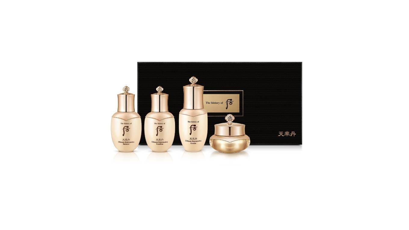 THE HISTORY OF WHOO 天率丹 和率極致再生4件禮品套裝 (價值$1,310)