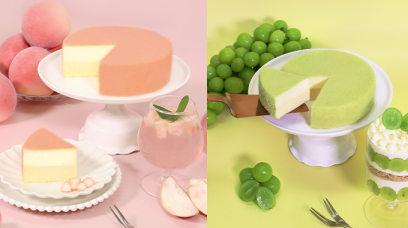 甜品控必食！Luna Cake推出每日新鮮限量製作日本蘋果、晴王香印提子及山梨白桃3款雙重芝士蛋糕口味