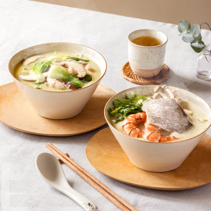 日式鯛魚湯、日式雞白湯