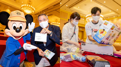香港迪士尼史上最大的義工聖誕禮物捐贈項目！包裝近1萬份禮物＋500位義工為SEN學童、小朋友送暖