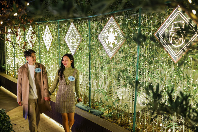 送上水廣場「Sonny Angel 甜粉聖誕派對」暖笠笠咕𠱸及多用途旅行收納包