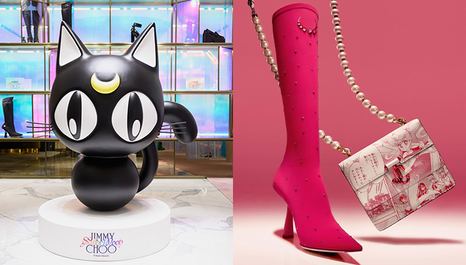 Jimmy Choo X 美少女戰士粉絲系列登陸尖沙咀海港城！