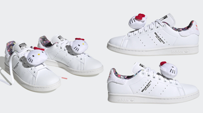 去台灣必買！Adidas聯乘Hello Kitty推出超可愛Stan Smith波鞋