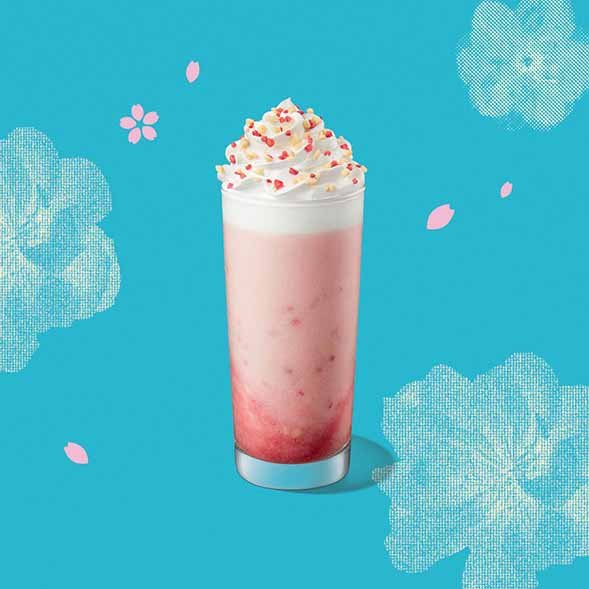 令人少女心大爆發！Starbucks推出超美限定草莓批醇香鮮奶抺茶＋草莓批忌廉星冰樂