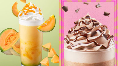 夏日限定！等消暑涼透心推介Starbucks 期間限定蜜瓜忌廉星冰樂、比利時朱古力鮮奶咖啡