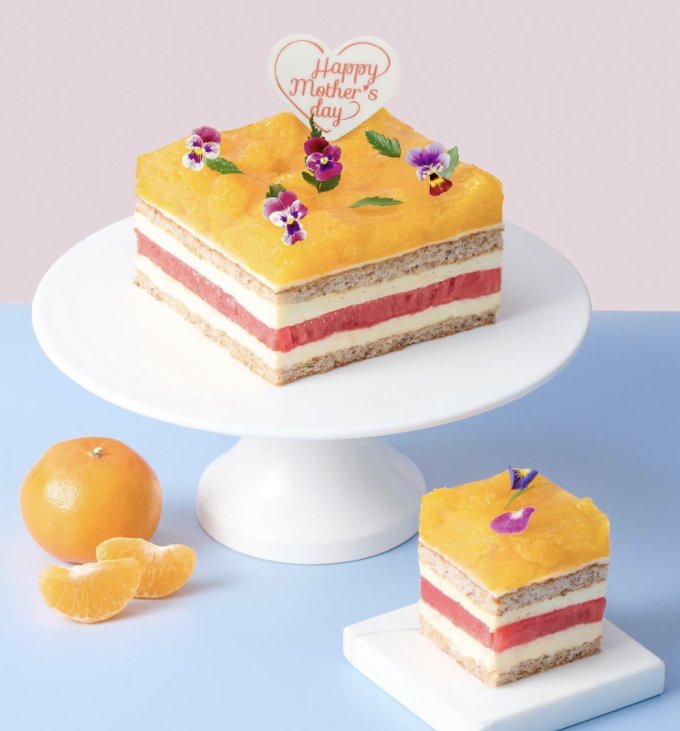 母親節蛋糕推介2023｜無麩質低糖草莓西瓜蛋糕蛋糕、雙層⽩朱古⼒鏡面蛋糕、法國經典Opéra歌劇院蛋糕、純素蛋糕等（附預訂連結）