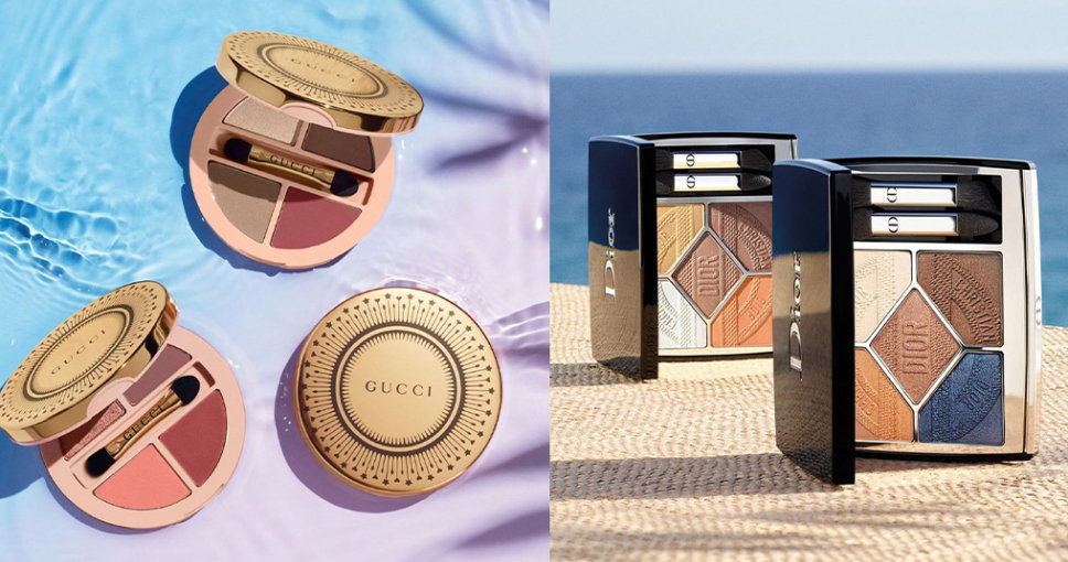 夏日必買顯白、大眼的限定眼影盤！Dior、YSL限量版高訂眼影、Gucci、Chanel三合一粉系眼影盤等打造旅行、Barbicore不敗妝容（附購買連結） 