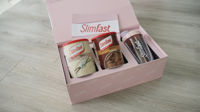 送 Slimfast 奶昔代餐及搖搖杯