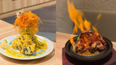 2023東涌酒吧推介｜日本串燒酒吧餐廳FirdBird Japanese Grill & Barn進駐東薈城必點桌上即燒料理、火山熔岩鮭魚卷等