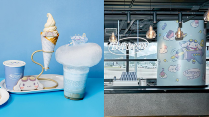 香港機場必食推介！ Between x Cinnamoroll 設期間限定店推出超美雲朵特飲、玉桂狗糖霜曲奇