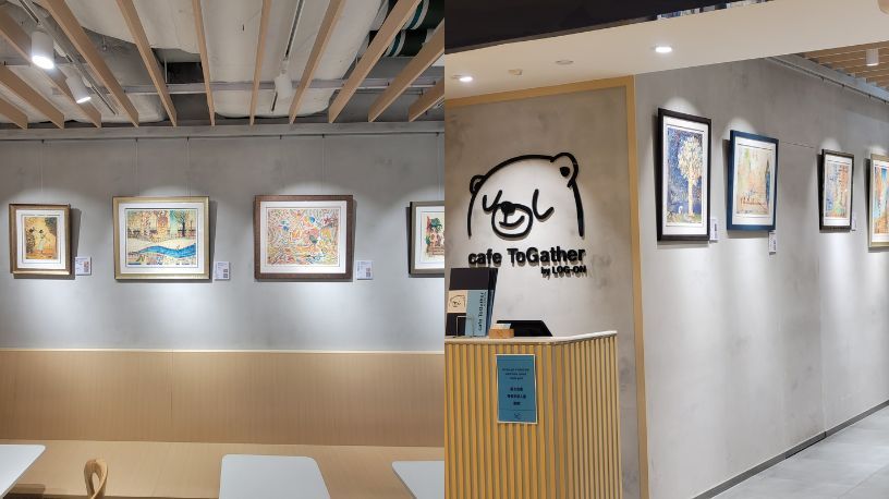 放假好去處｜太古城店cafe ToGather by LOG-ON將餐廳變成為藝廊！主打日式美食及甜點