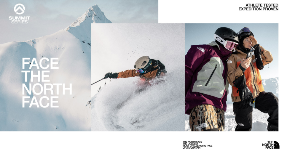 送你The North Face冬季裝備