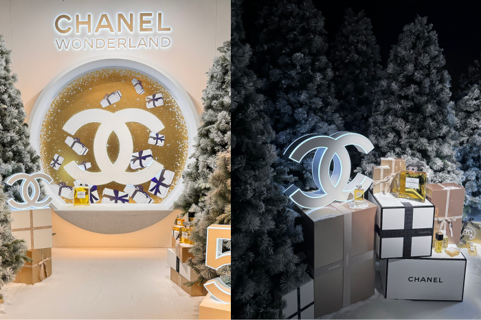 2023聖誕打卡好去處｜銅鑼灣Chanel Wonderland沉浸式體驗！名牌聖誕樹、限量版Holiday Collection化妝品、超美聖誕禮物卡